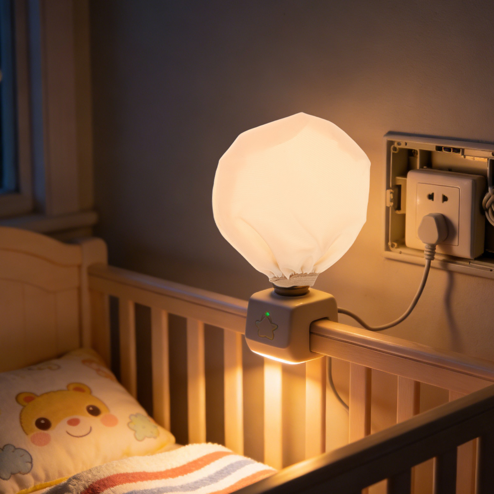 Baby Nursery Lampshade - Baby-Lampenschirm, weicher Lichtdiffusor für LED-Lampen, ideal