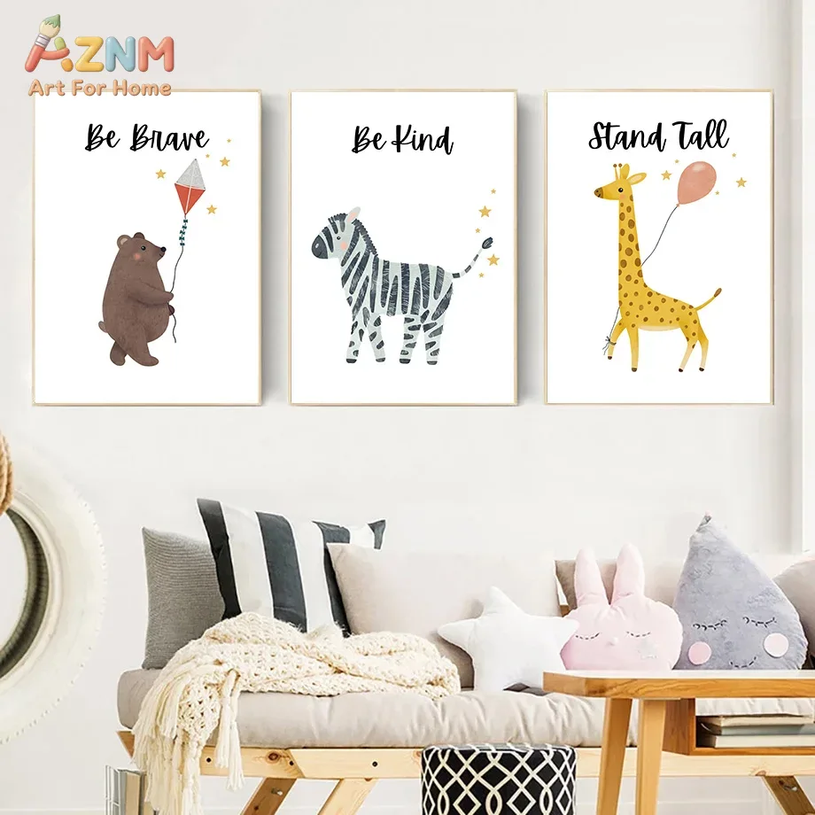 AZNM Niedliche Safari-Tier-Lei – Baby Boy Nursery Quotes Bewertung und Preis