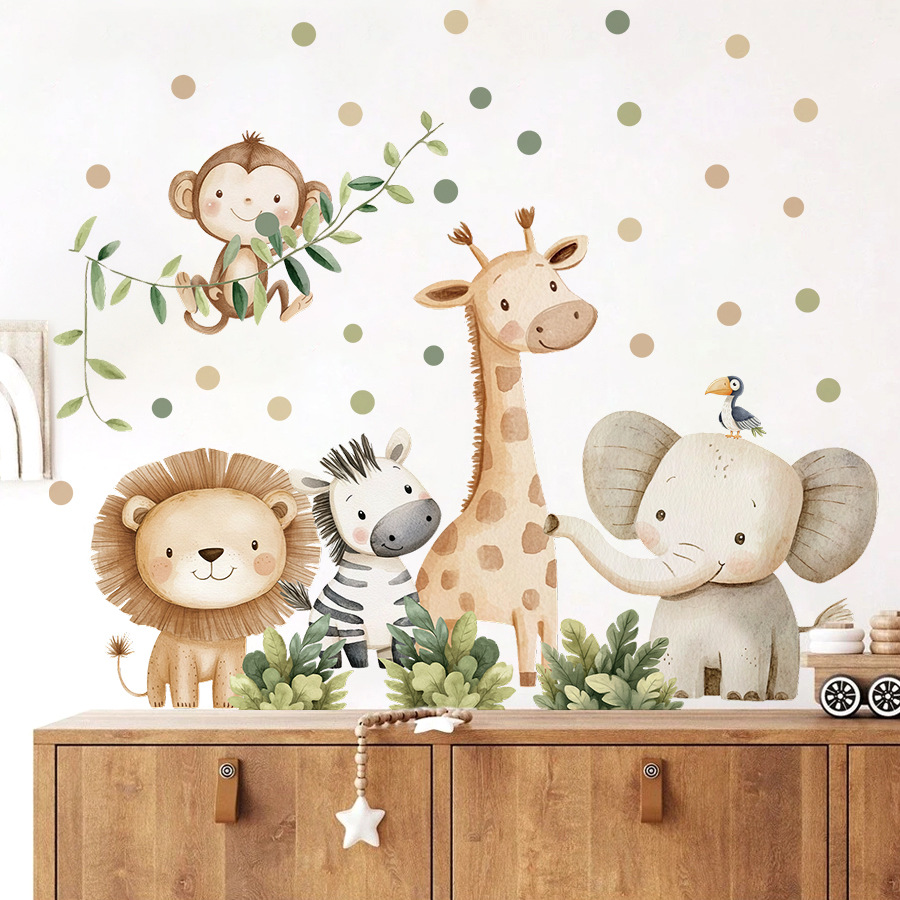 Boho Waldtiere Wandaufkleber f – Baby Nursery Vinyl Bewertung und Preis