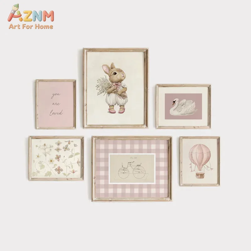 AZNM Boho Bunny Heißluftballon – Baby Nursery Vintage Bewertung und Preis