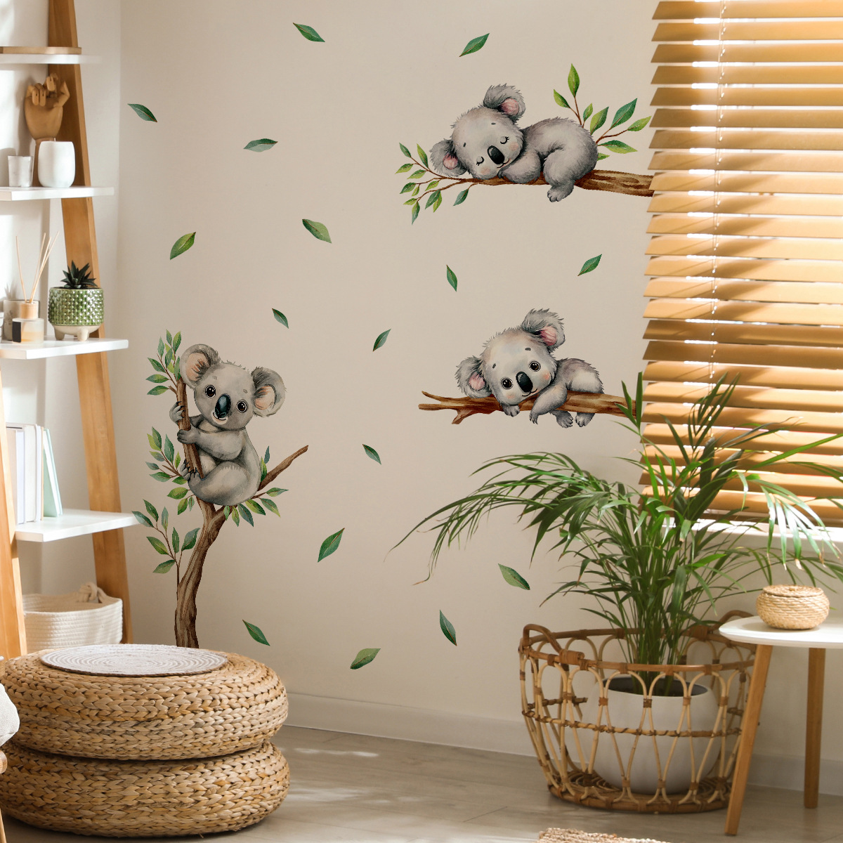 Cartoon Koala Klettern Baum Zw – Baby Nursery Vinyl Bewertung und Preis