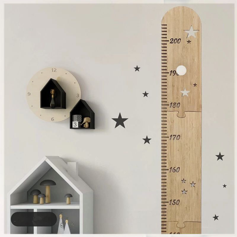 5 Blatt nordische Holz Kinder  – Baby Nursery Vinyl Bewertung und Preis