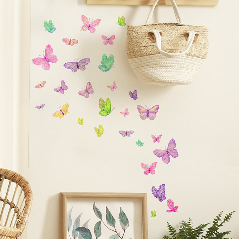Romantische Schmetterlings-Wan – Baby Nursery Vinyl Bewertung und Preis