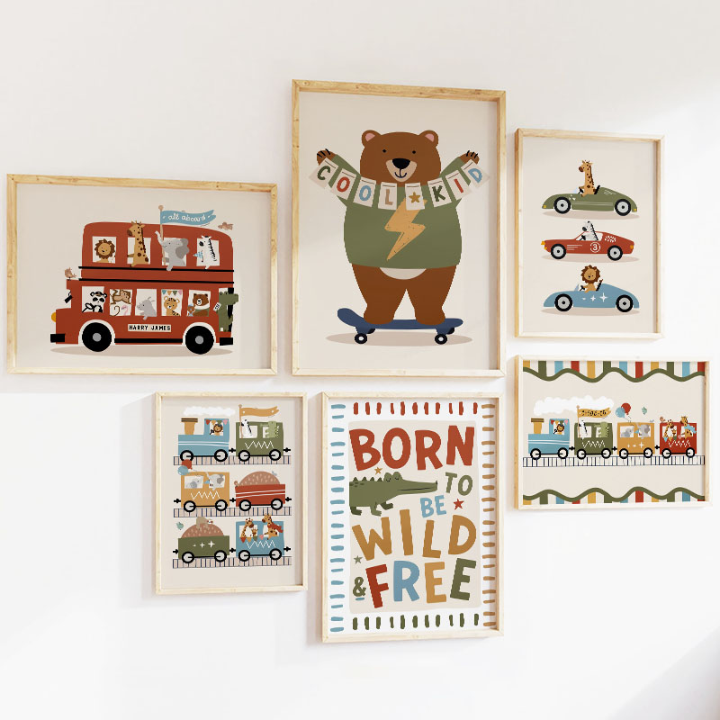 1 Stück Rahmenloses Lustiges C – Baby Zebra Nursery Bewertung und Preis