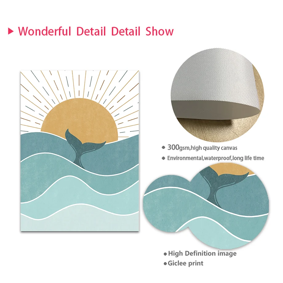 Fisch Wal Möwe Sonnenaufgang S – Baby Boy Nursery Quotes Bewertung und Preis