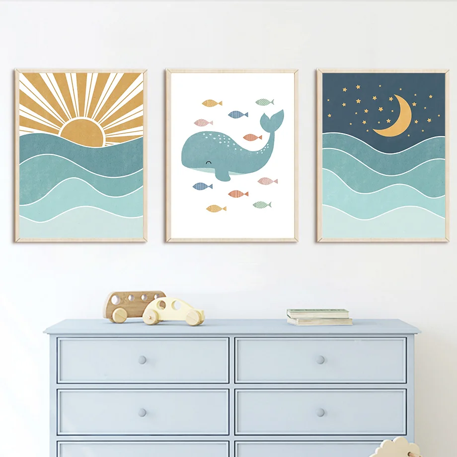 1 Stück rahmenlose Leinwandbil – Baby Boy Nursery Quotes Bewertung und Preis