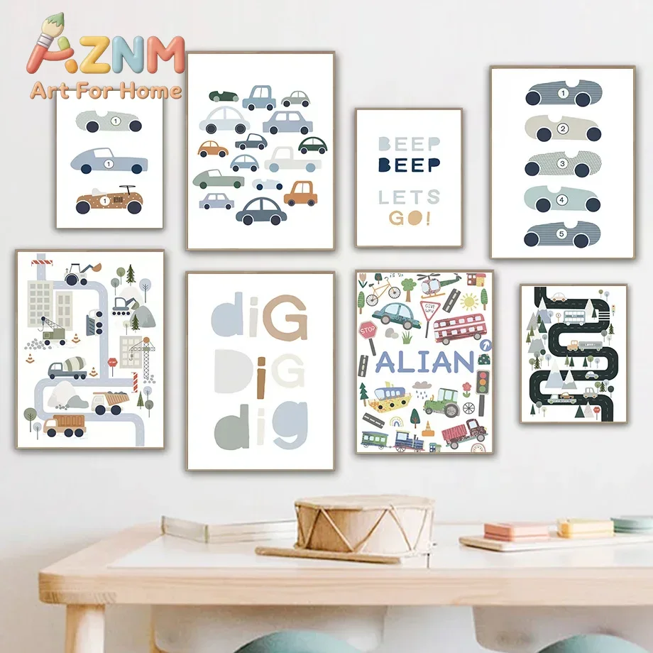 Traktor, LKW, Bagger, Bulldoze – Baby Boy Nursery Quotes Bewertung und Preis