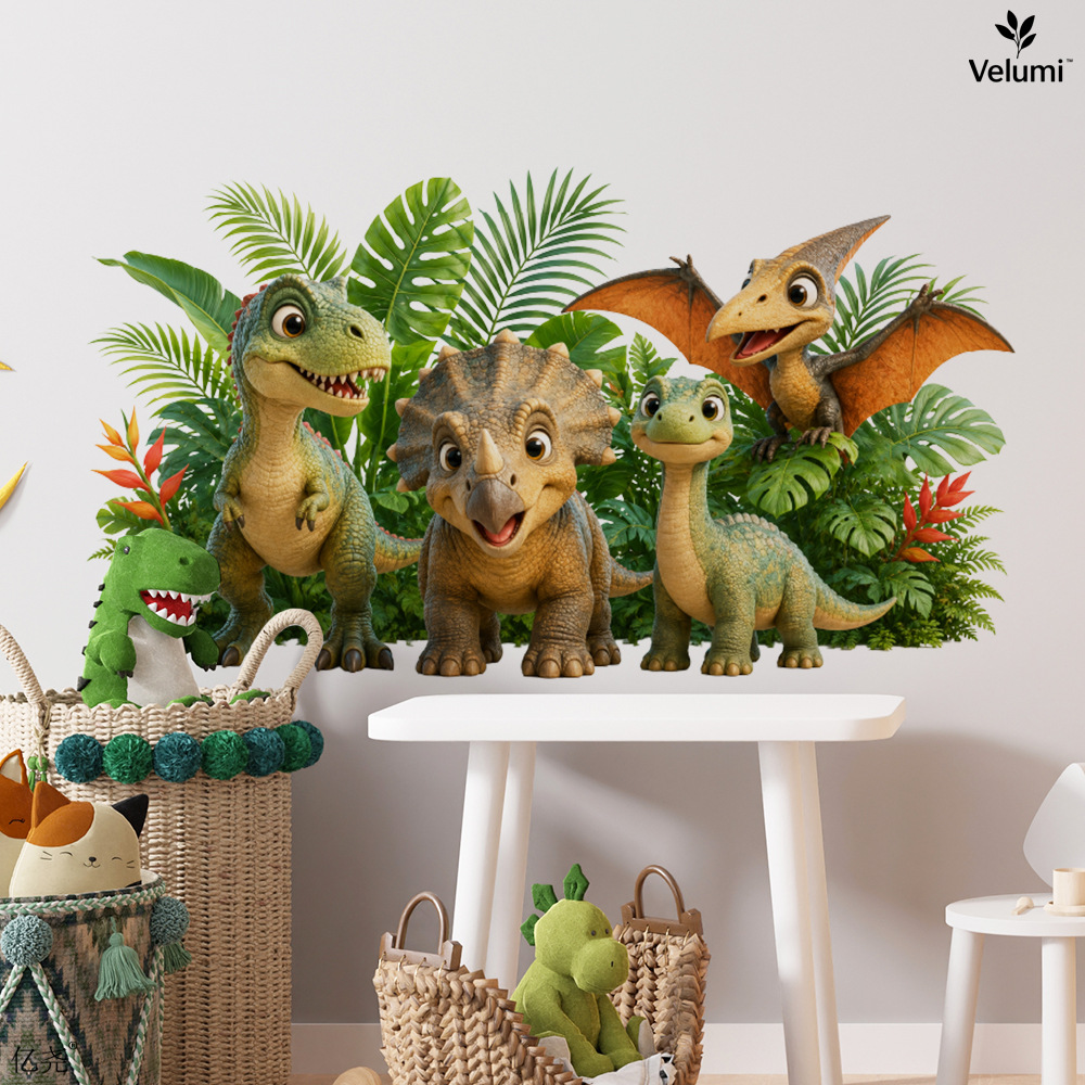 Niedliche 3D Dinosaurier Wanda – Baby Nursery Vinyl Bewertung und Preis